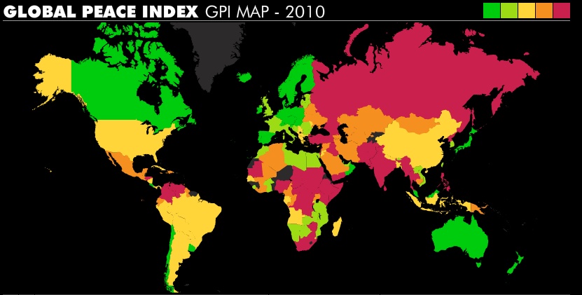 Световен индекс на мира 2010