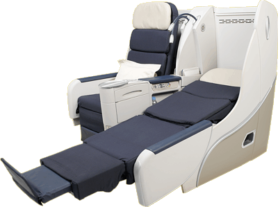 2-метрова седалка в самолет на Air France